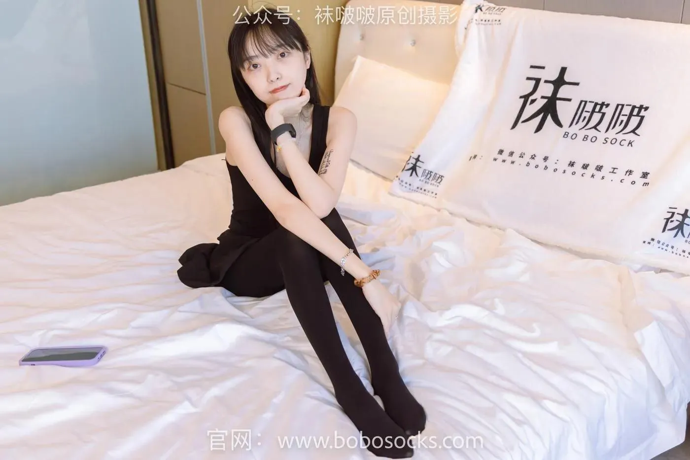 [BoBoSocks袜啵啵]NO.130 稚予-两双穿脏篮球鞋、厚黑丝 [145P]插图9